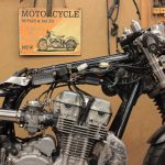 Seven Fifty cafe-racer. Tank mount, electrical components, wiring, etc . Part 2.