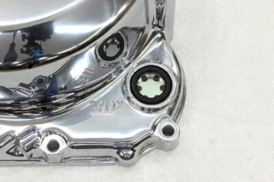 Kawasaki ZK650 clutch cover with seal and oil sigth glass