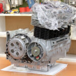 KZ650 cafe-racer. Engine assembling. Part 6.