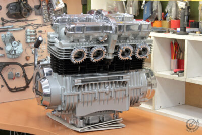 Kawasaki KZ650 custom rebuilt engine