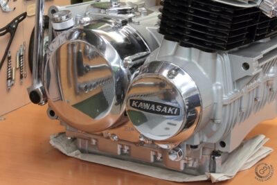 Kawasaki KZ650 custom engine